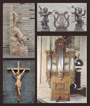 Beeldhouw- en restauratie atelier